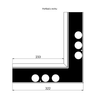 Inside corner  90° – MINI